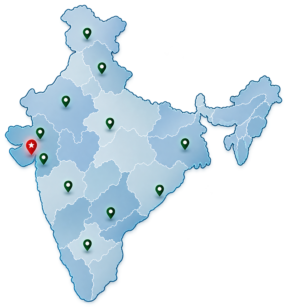 SEPL Presence Across India